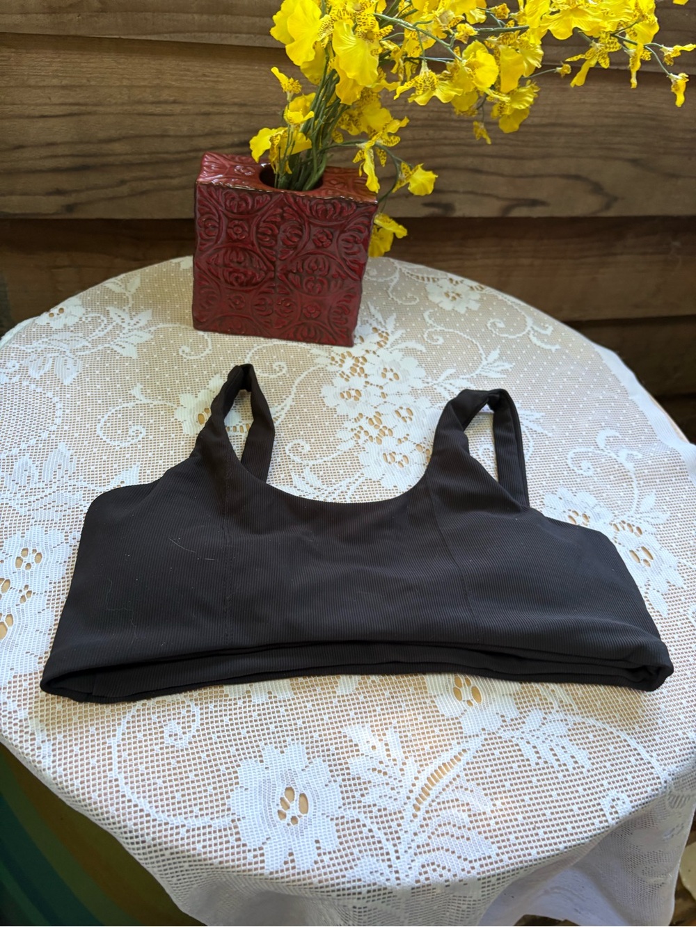 Wilo The Label Scoopneck Sports Bra. Small.